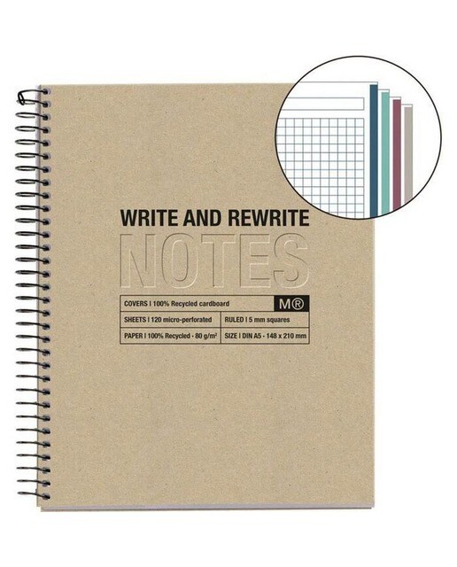 Caderno Campus A4 Quadriculado 1