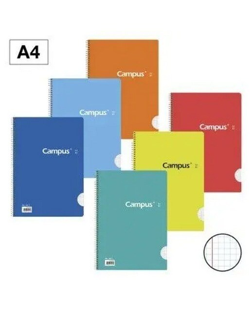 Caderno Campus A4 Quadriculado - Artigo Sortido. Envio realizado de forma aleatória 1