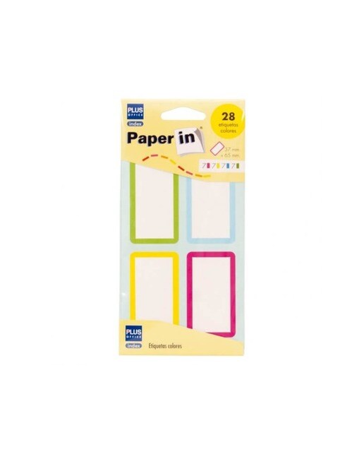 Imagem 0 de Blister de Etiquetas Adesivas para Livros 37x65mm Paper In