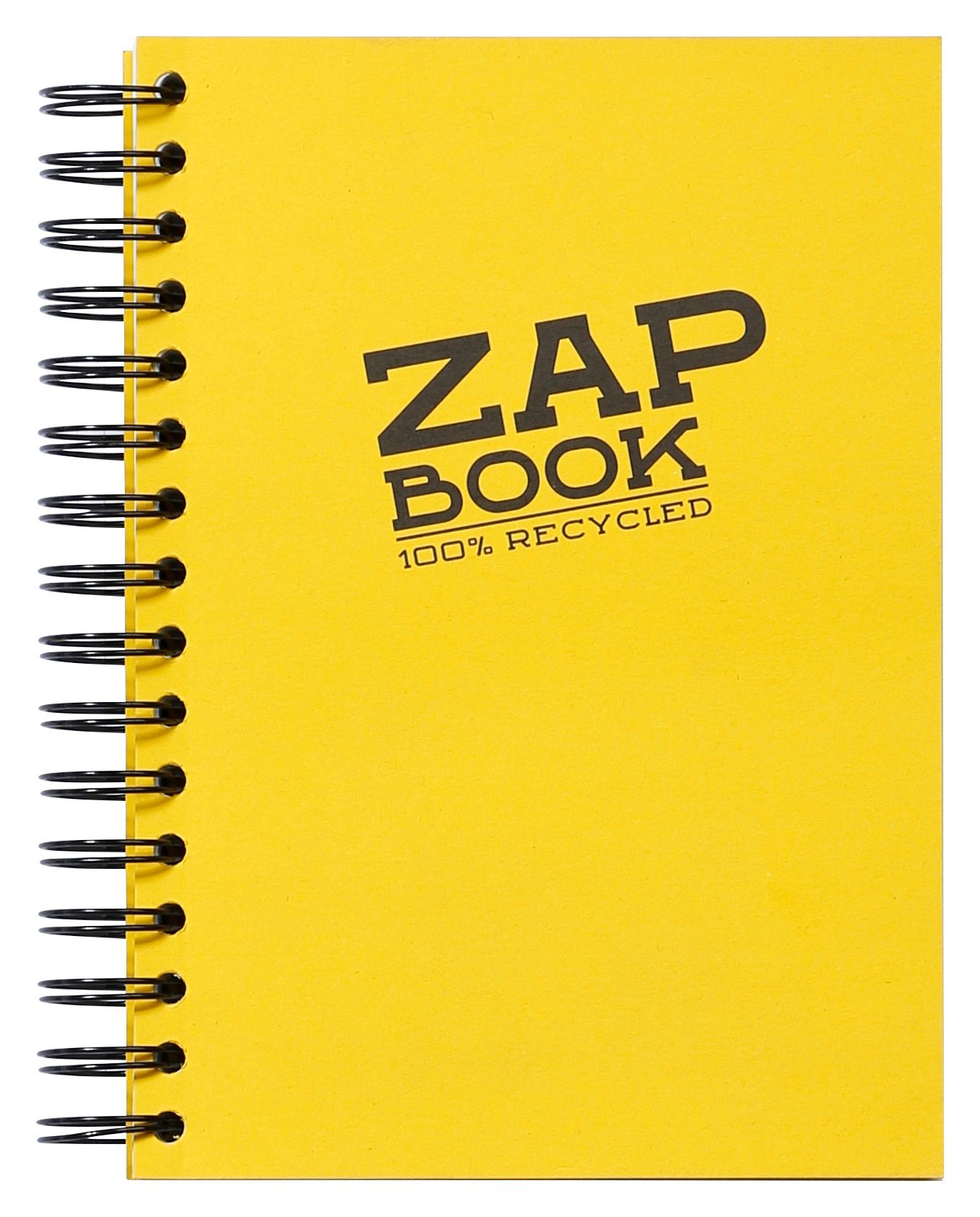 Zap Book Reciclado Argolas 160 Folhas 80 gr Claire Fontaine 2