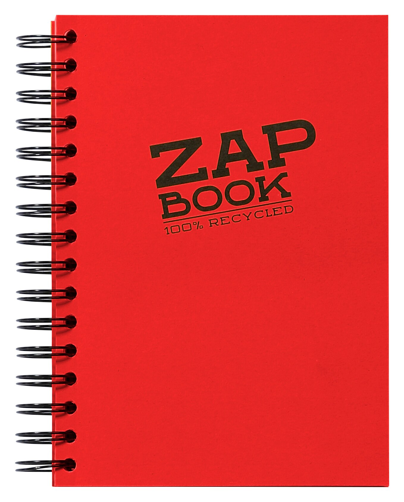 Zap Book Reciclado Argolas 160 Folhas 80 gr Claire Fontaine 3