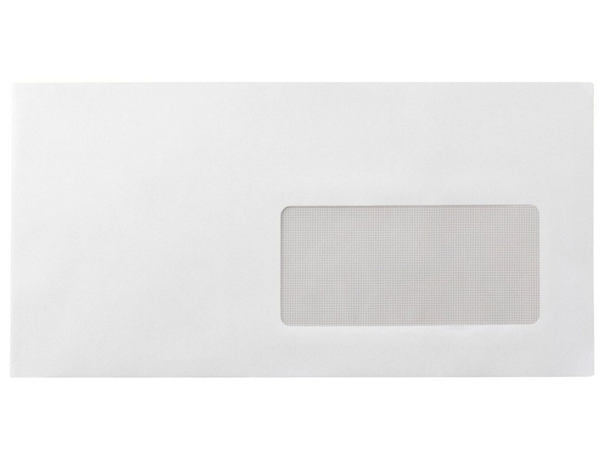Imagem 0 de Envelope Branco Tira de Silicone e Janela 115X225mm 25un