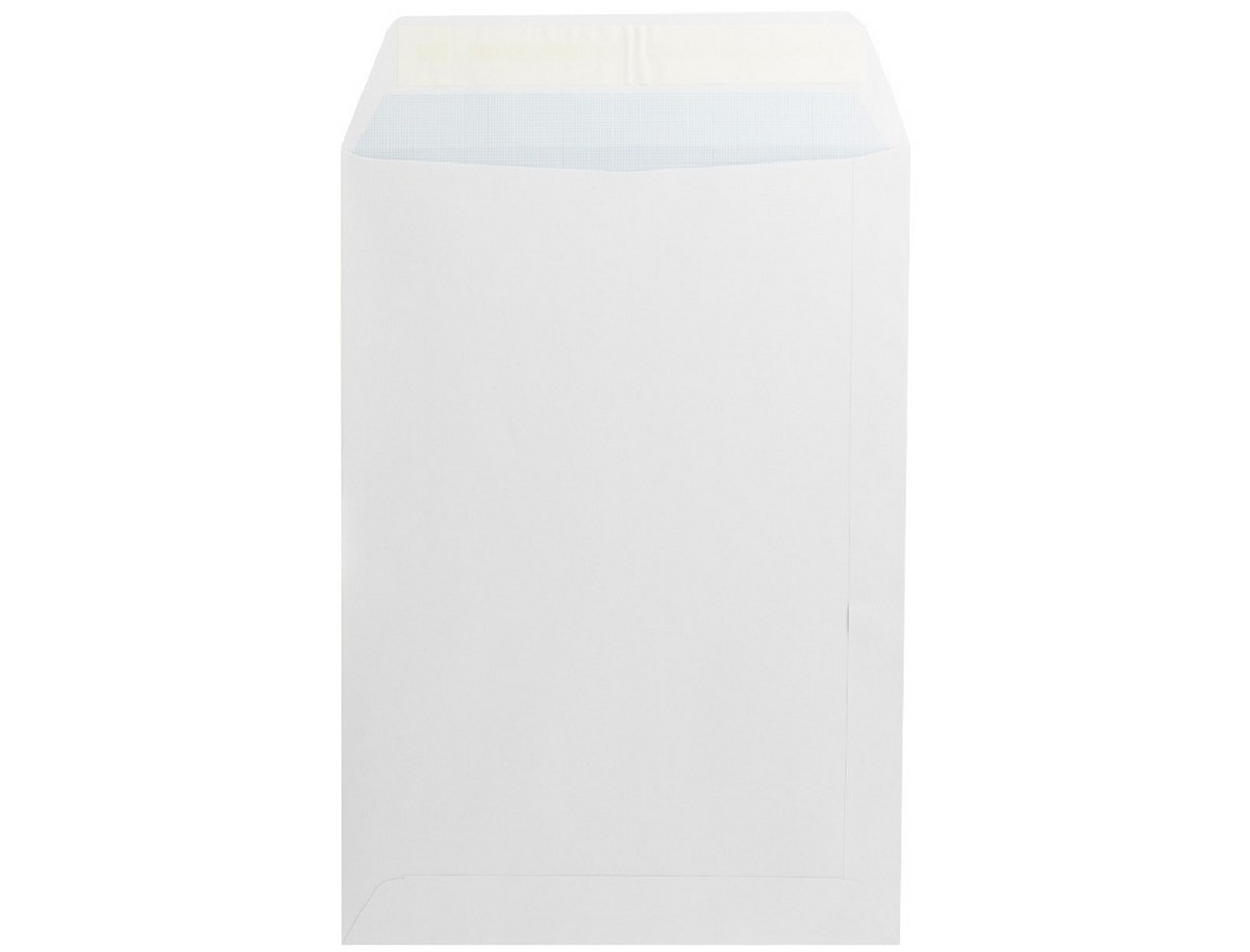 Imagem 0 de Envelope Branco Bolsa Folio Prolongado Tira de Silicone 250X353mm 25un