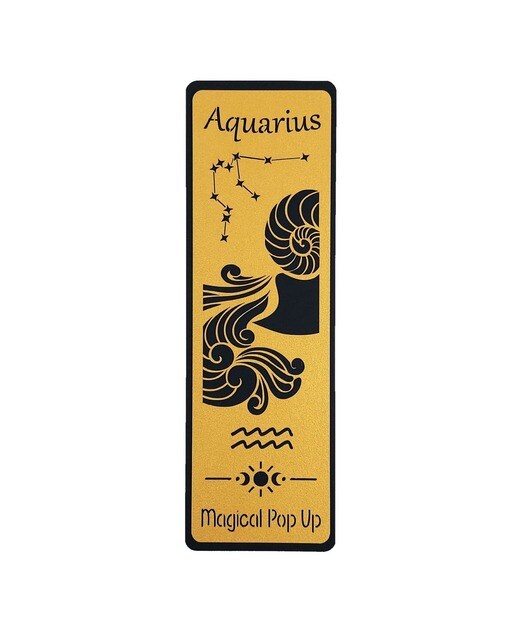 Imagem 0 de Marcador de Livros - Signo Aquário