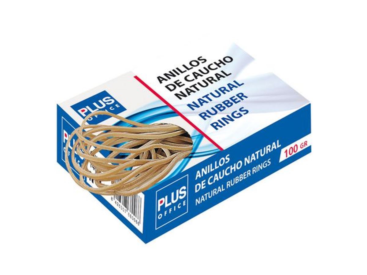 Caixa de Elásticos Nº12 100GR Plus Office 1