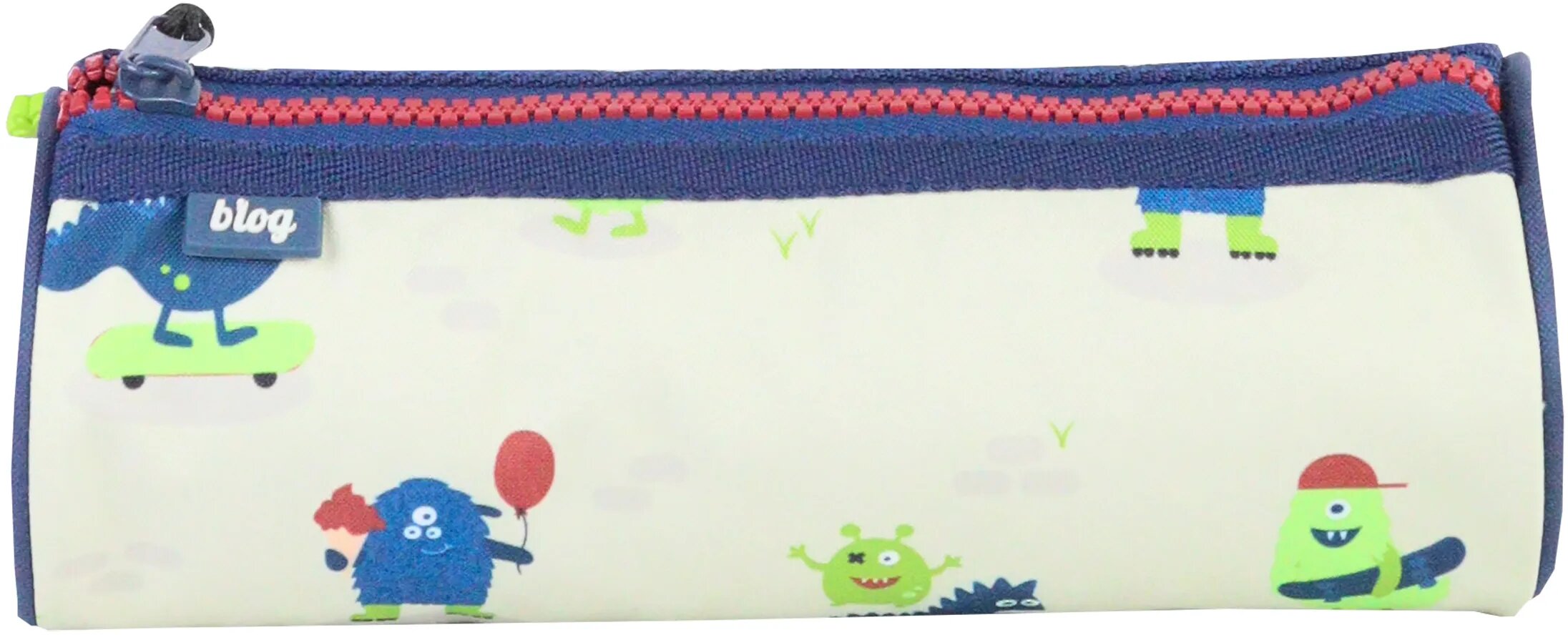 Imagem 0 de Estojo Escolar Redondo Blog Play Me Monstro 22x7x7