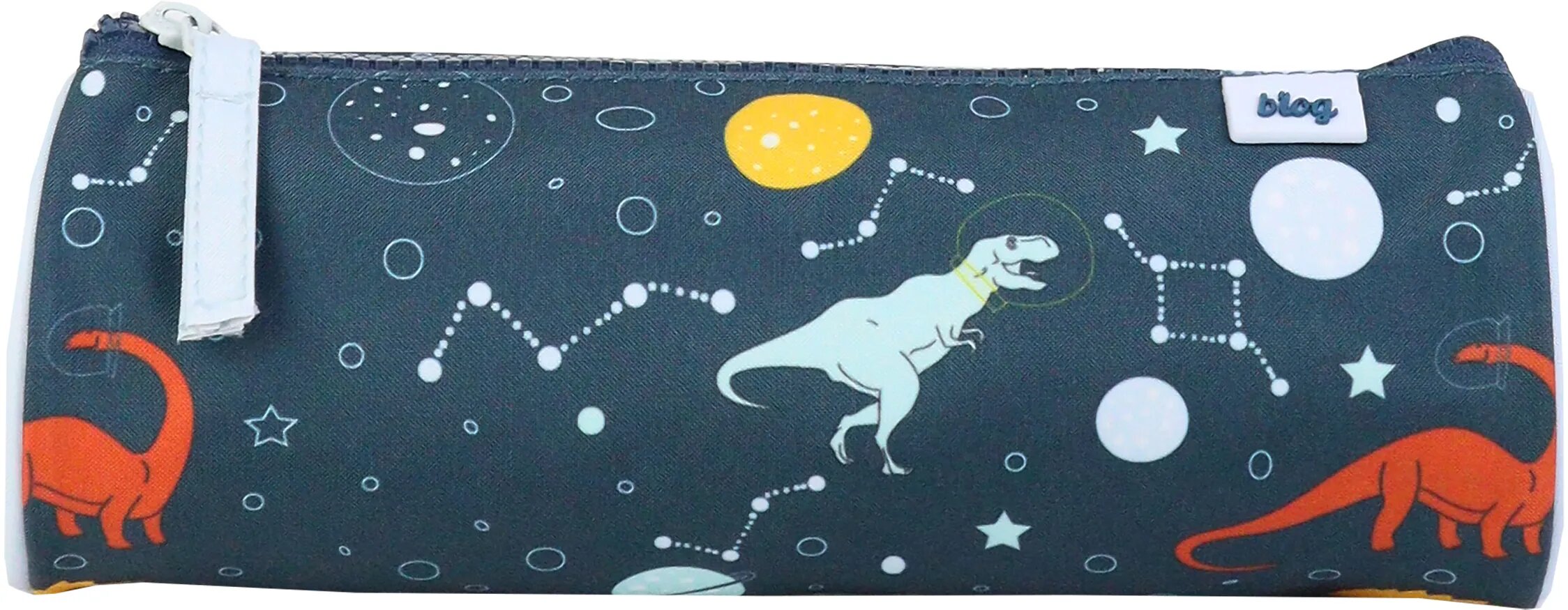 Imagem 0 de Estojo Redondo 22x8x7.5cm B'LOG PLAY ME, Dinos