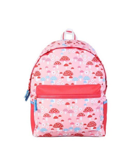 Imagem 0 de Mochila Escolar Clássica Ancor B'LOG PINK MUSHROOMS 2024