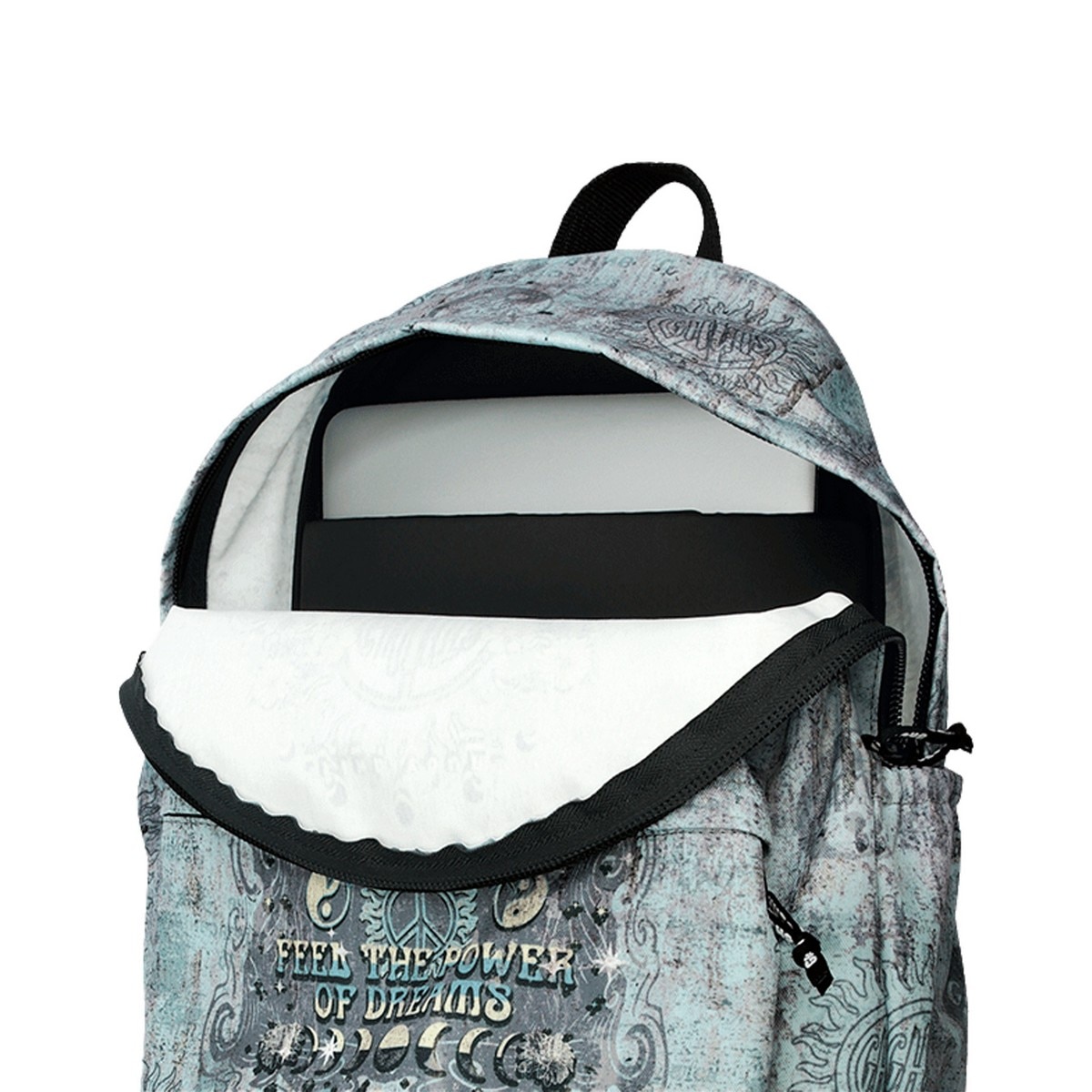 Mochila Clássica Portátil Ghuts Peace Mind 32.5X41X14.5cm 4