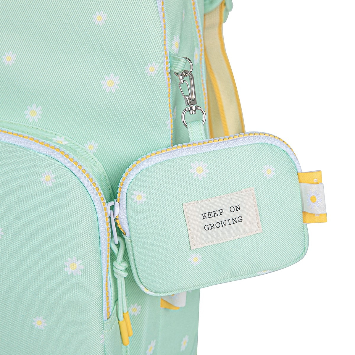 Mochila escolar Daisy Keep on growing mint 3