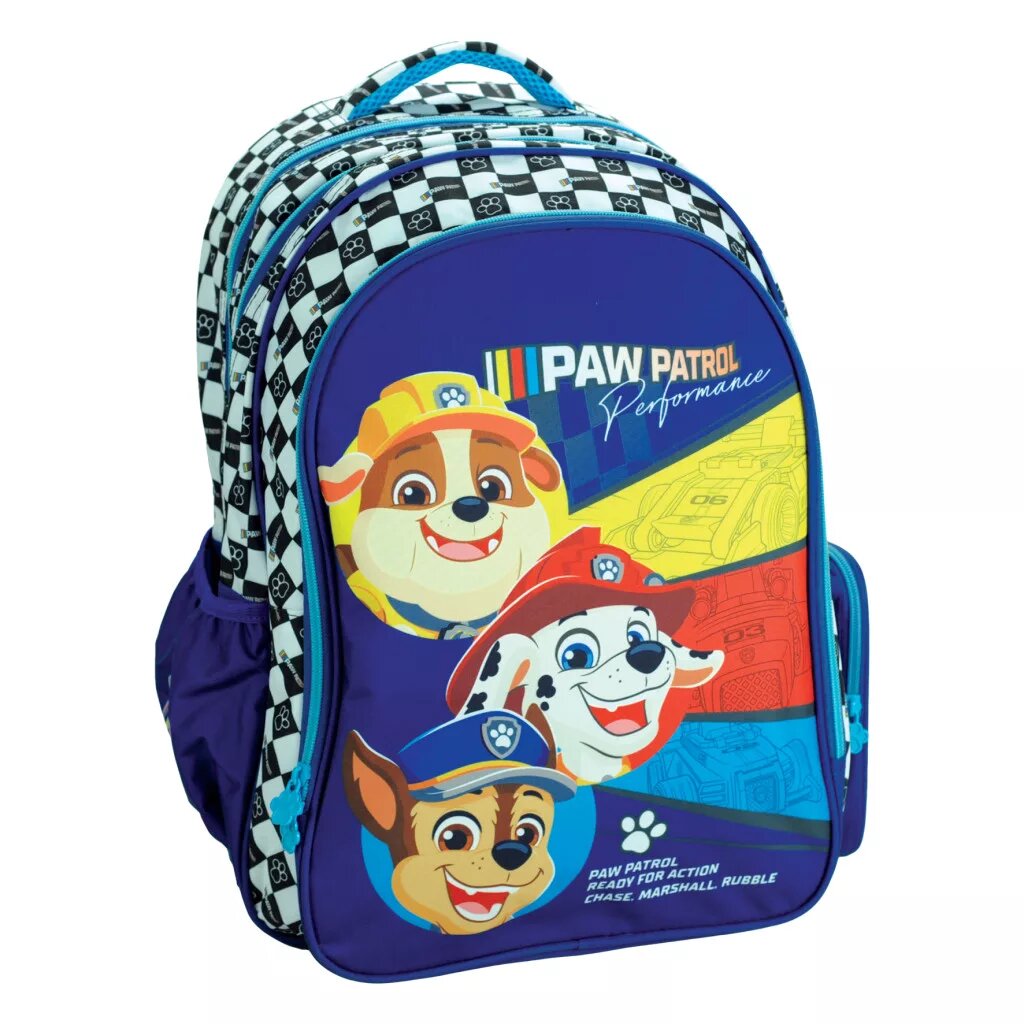 Imagem 0 de Mochila Escolar Paw Patrol Racing, 42 cm