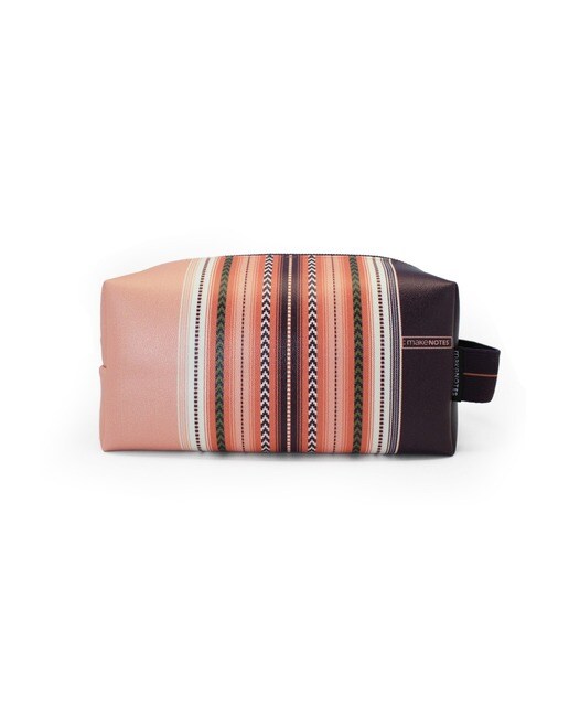 Necessaire Ethnic Ribbons Retangular Pequeno 1