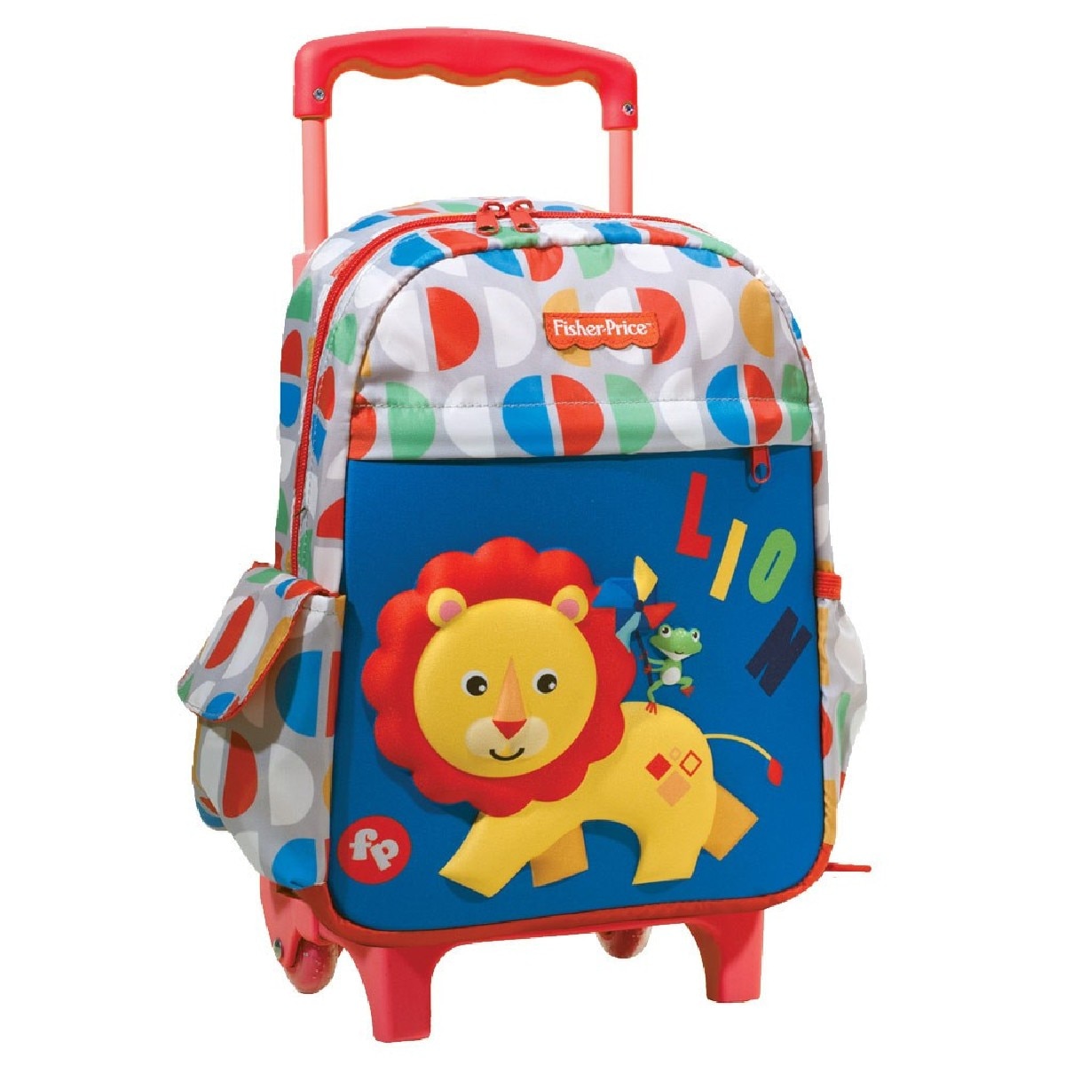 Imagem 0 de Mochila com Rodas Fisher Price Leon Preescolar 30 CM