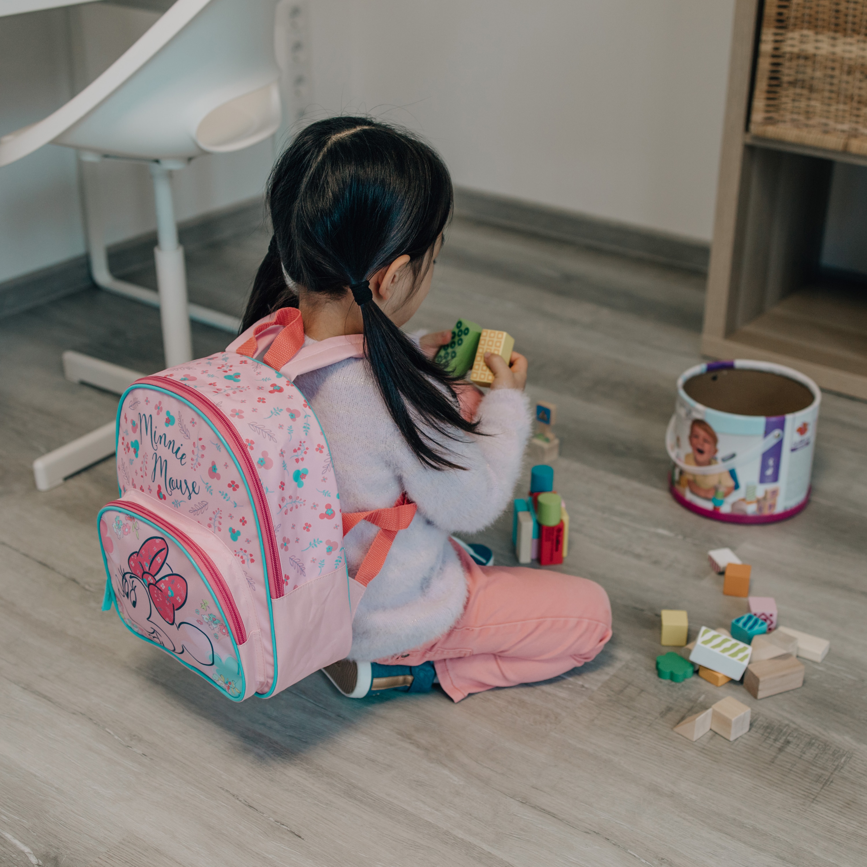 Minnie- Mochila infantil com Bolso 5