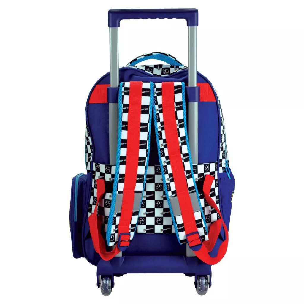 Mochila Escolar com Rodas Paw Patrol Racing, 46 cm 2