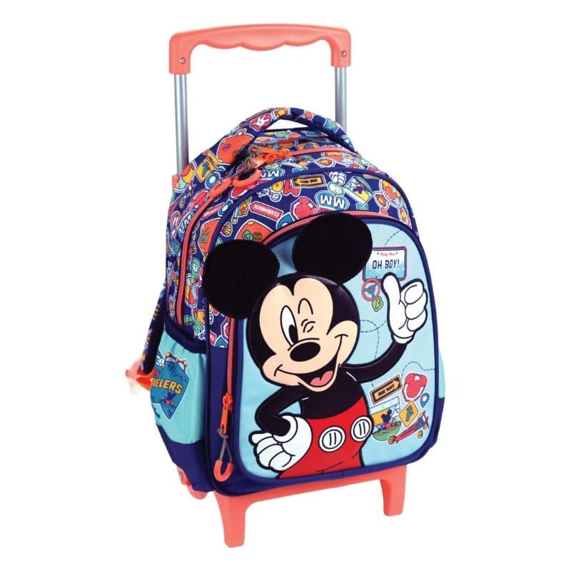 Imagem 0 de Mochila com Rodas GIM para crianças «Mickey Fun Travels»