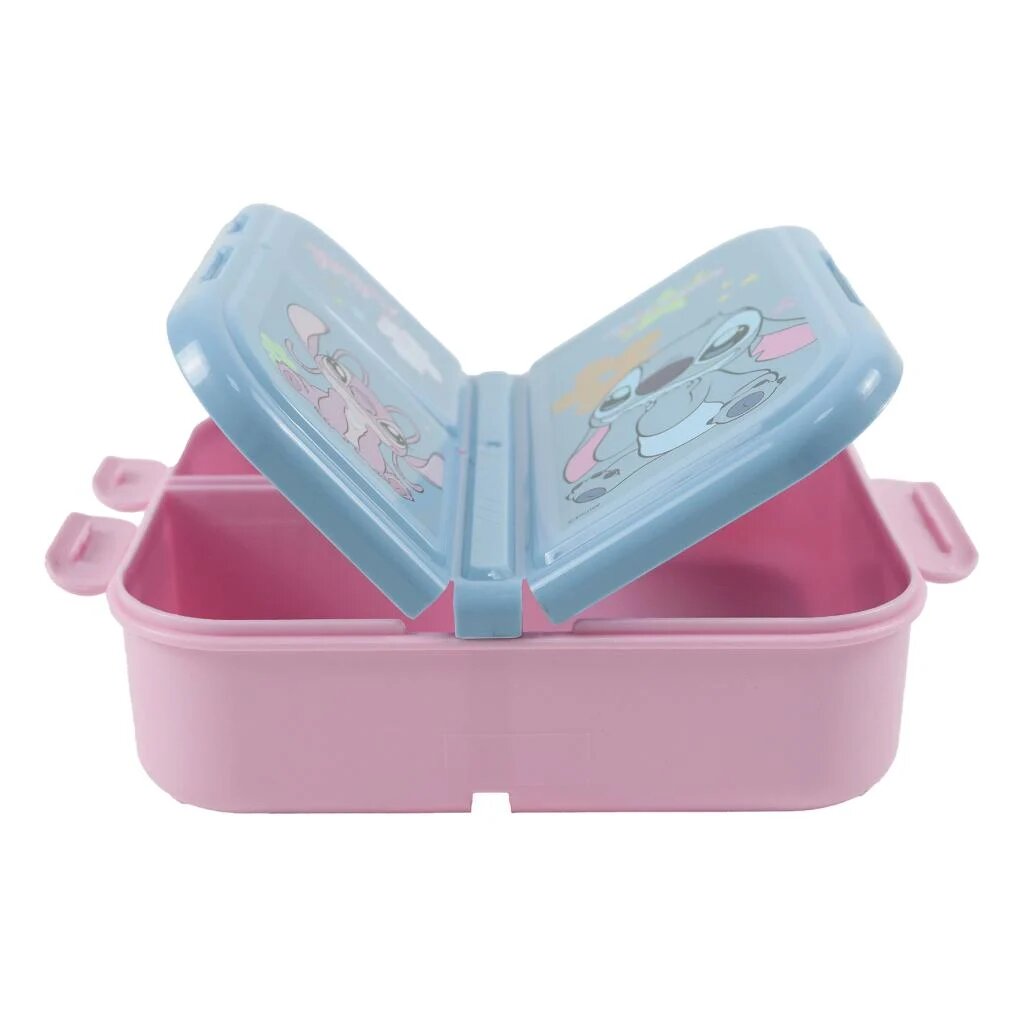 Lancheira com 3 compartimentos, LILO & STITCH - 800 ml 3