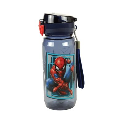 Imagem 0 de Garrafa robô pop-up Spiderman «Word of Webs» 600 ml