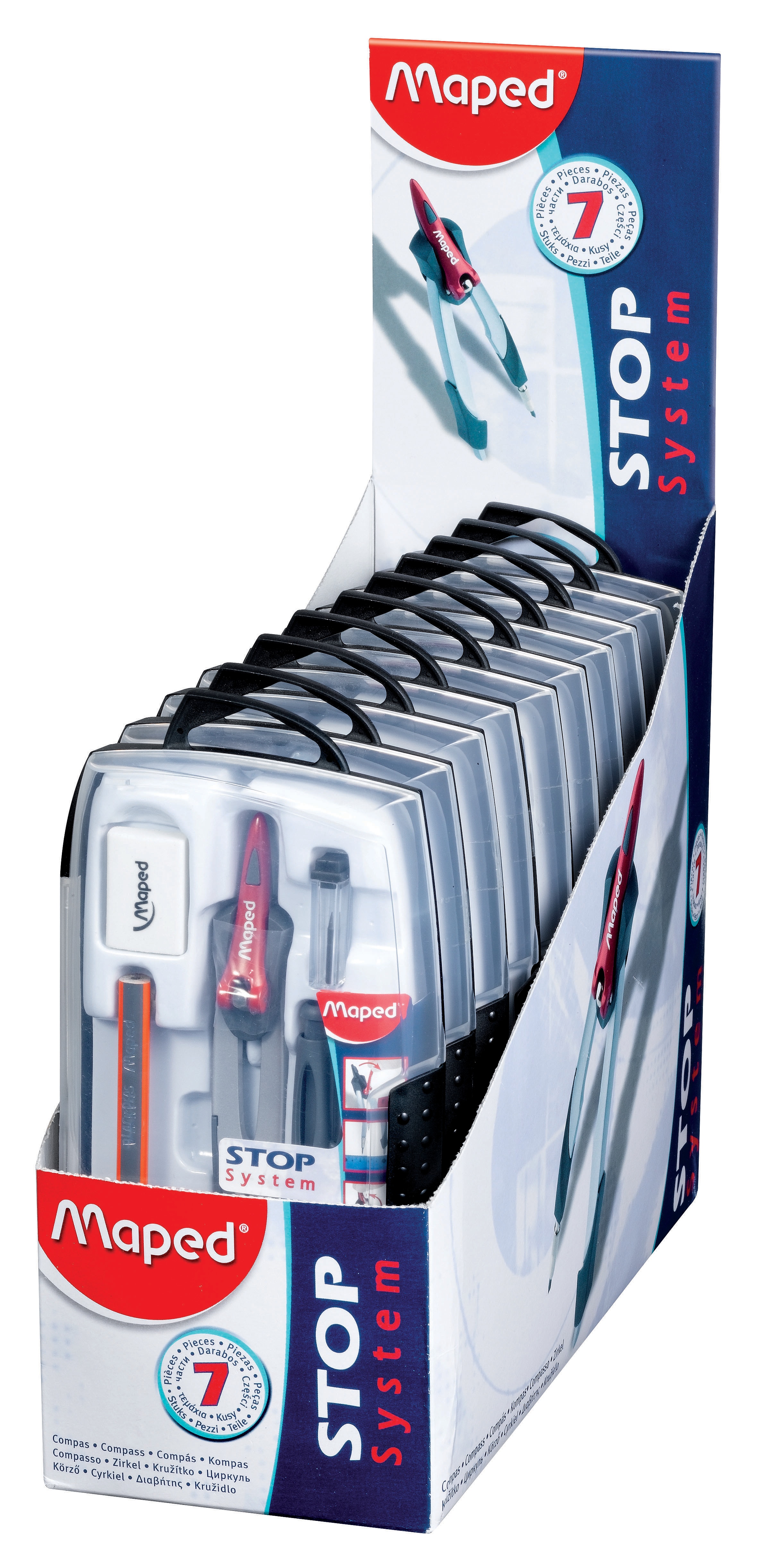 Compasso Stop System 8 Peças 1