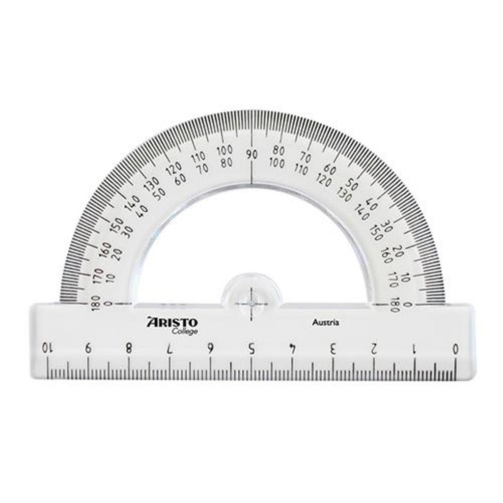 Transferidor GeoCollege 180º/10cm Aristo 1