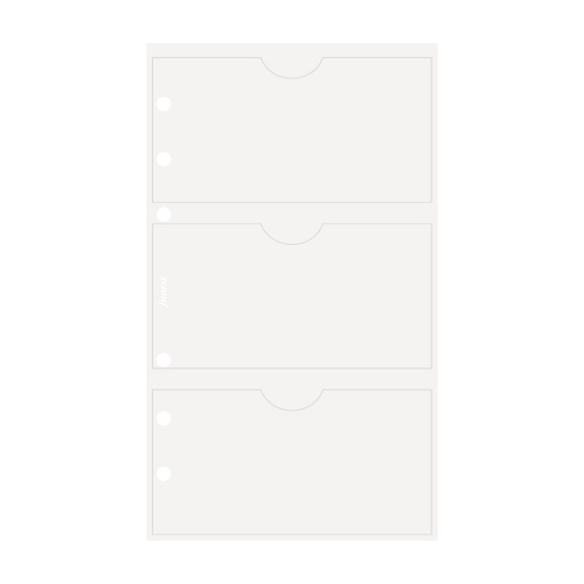 Recarga Cartões de Visita Filofax 1