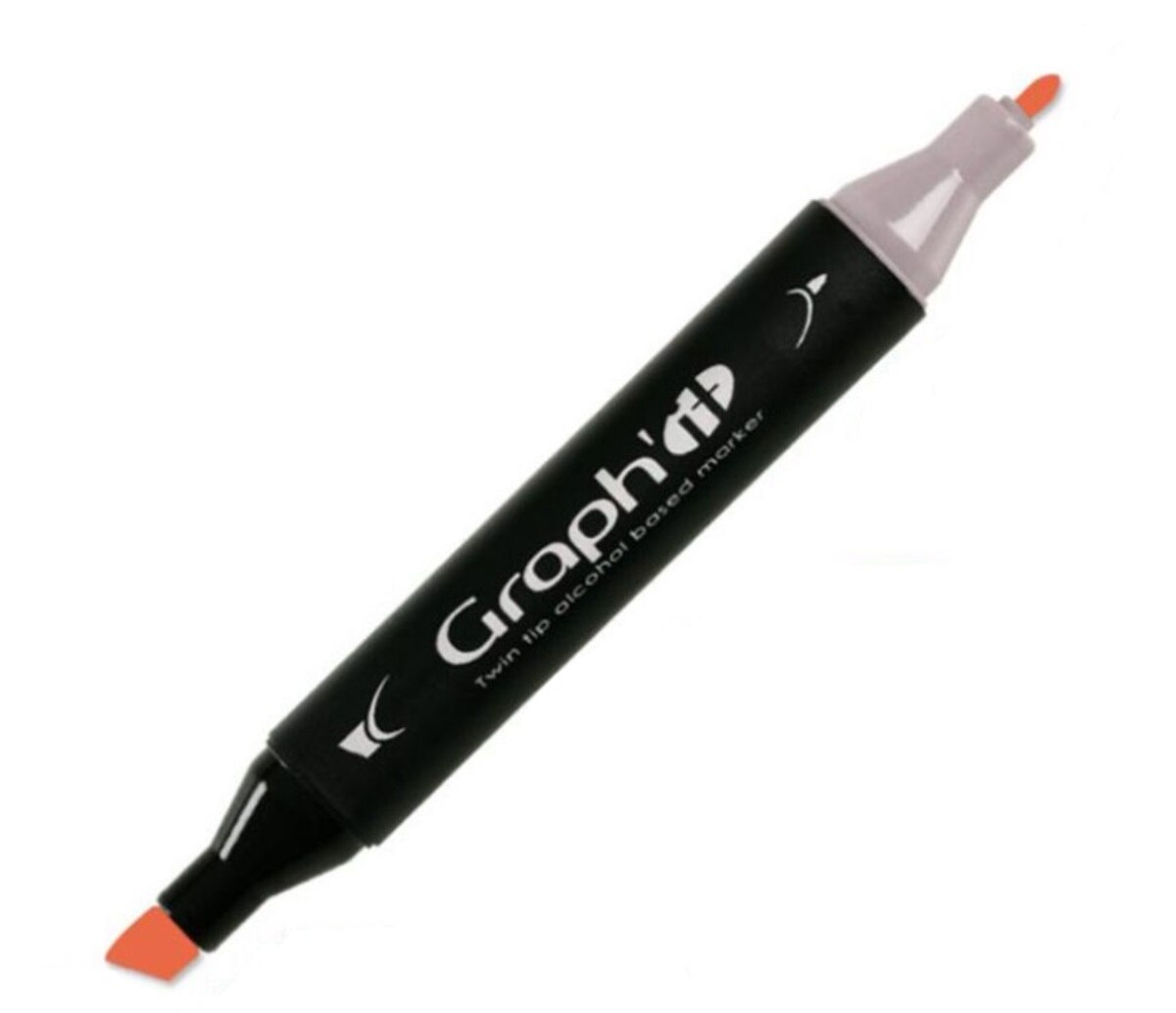 Marcador de Duas Pontas Nº 2160 Carrot GRAPH'IT 1