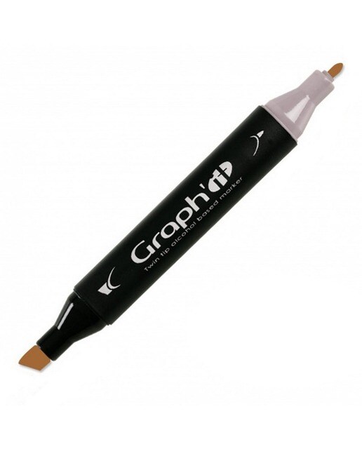Imagem 0 de Marcador de Duas Pontas Nº3150 Cognac GRAPH'IT
