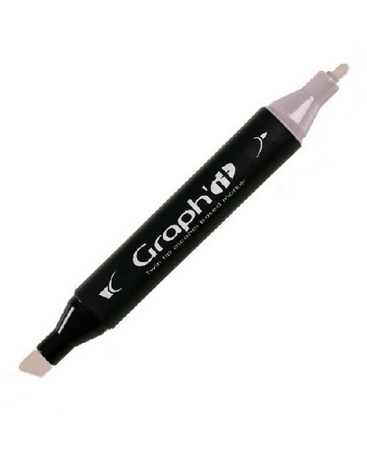 Marcador de Duas Pontas Nº9404 Warm Grey 4 GRAPH'IT 1