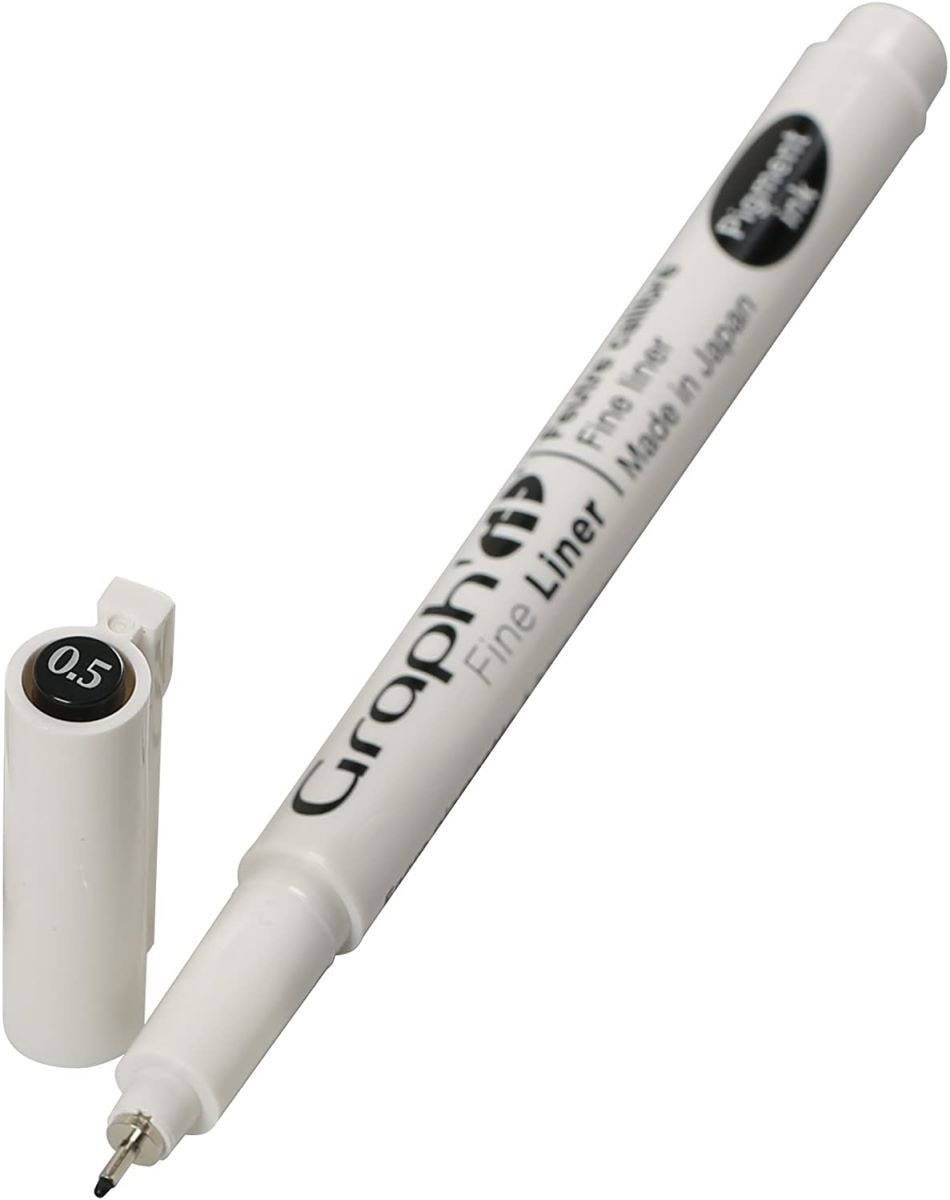 Pack de 4 Fine Liners em Tons Pretos GRAPH'IT 2