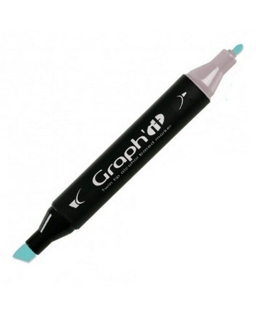 Marcador de Duas Pontas Nº 7240 Turquoise GRAPH'IT 1