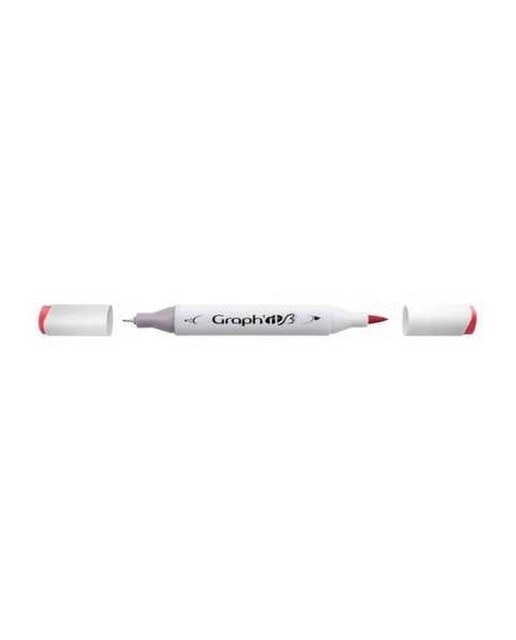 Marcador de Duas Pontas Brush Marker Nº5240 Lipstick GRAPH'IT 1
