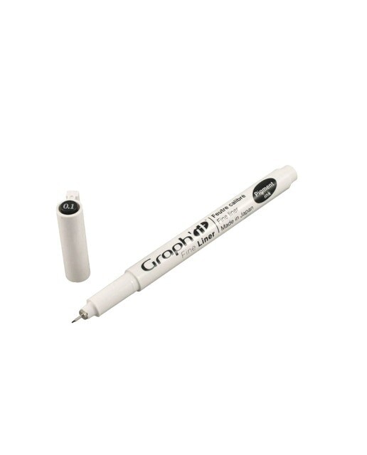 Marcador Fine Liner Preto 0.1mm GRAPH'IT 1
