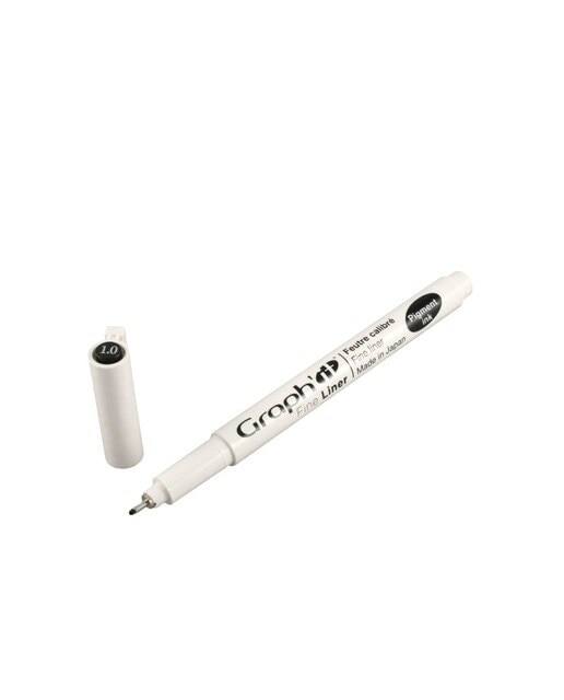 Marcador Fine Liner Preto 1.0mm GRAPH'IT 1