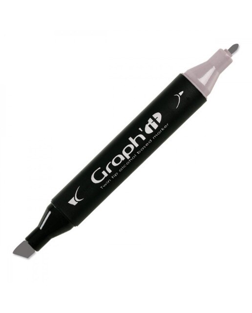 Marcador de Duas Pontas Nº 9507 Neutral Grey 7 GRAPH'IT 1