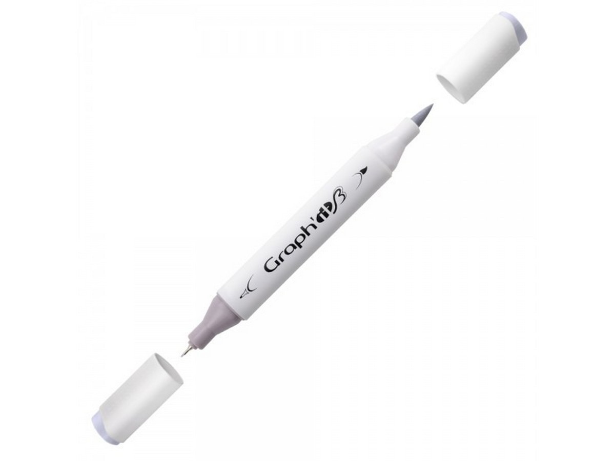 Marcador de Duas Pontas Brush Marker Nº 6110 Agua GRAPH'IT 1