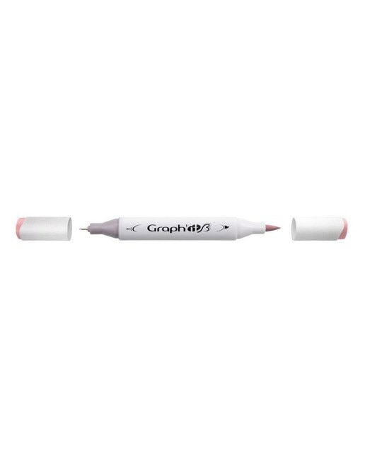 Marcador de Duas Pontas Brush Marker Nº5145 Blush GRAPH'IT 1