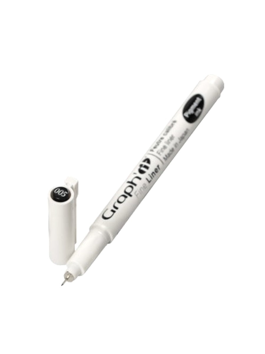 Marcador Fine Liner Preto 0.05mm GRAPH'IT 1