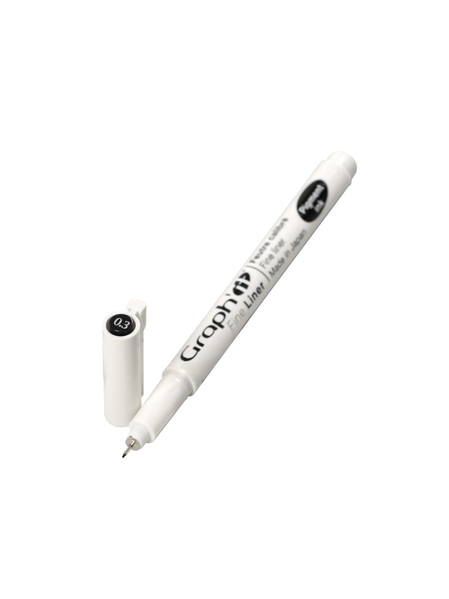 Imagem 0 de Marcador Fine Liner Preto 0.3mm GRAPH'IT