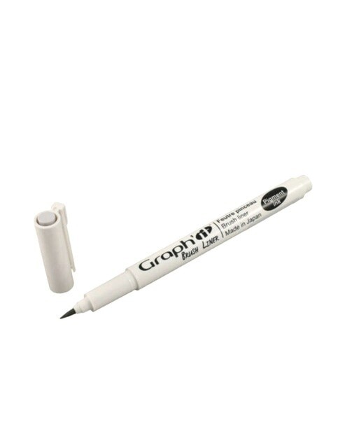 Marcador Brush Liner Cinzento Claro GRAPH'IT 1