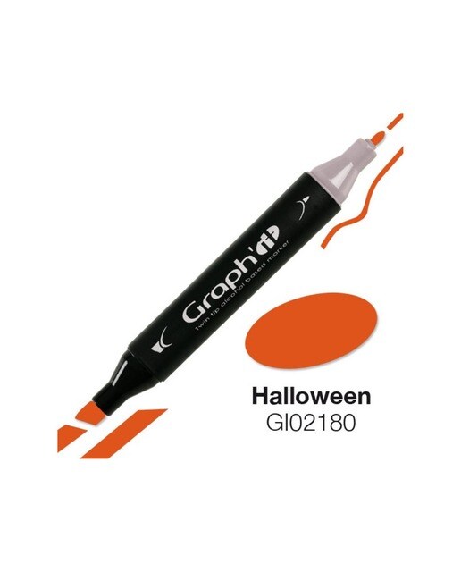 Marcador GRAPH'IT - Laranja Halloween 1