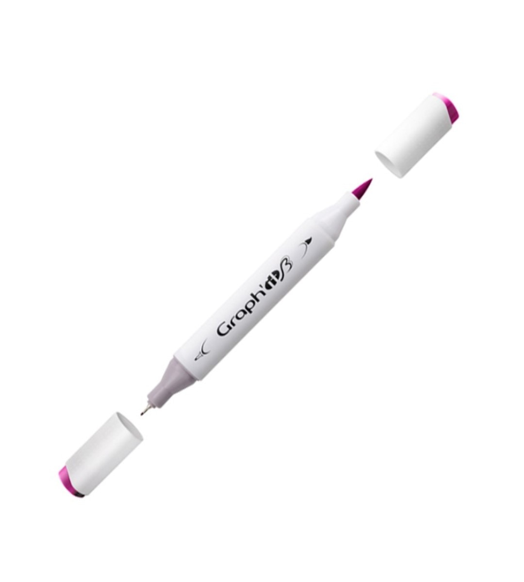 Marcador de Duas Pontas Brush Marker Nº 5180 Margaux GRAPH'IT 1