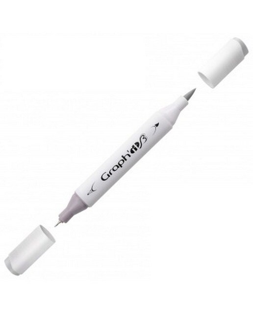 Marcador de Duas Pontas Brush Marker Nº 9503 GRAPH'IT 1