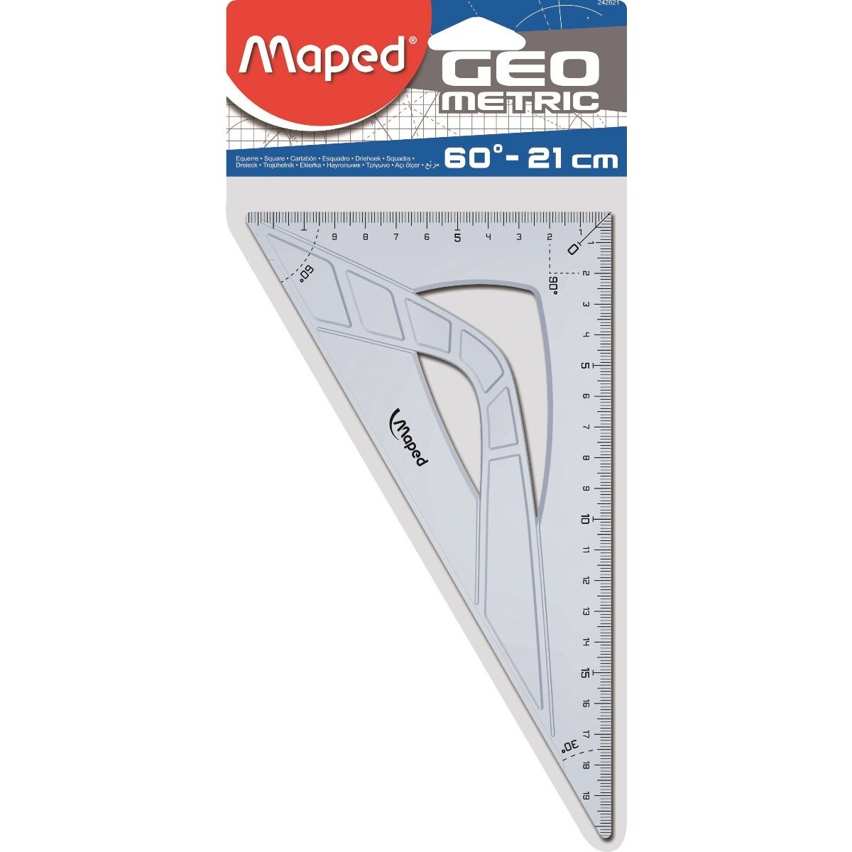 Esquadro Graphic Maped 60º/21cm 1