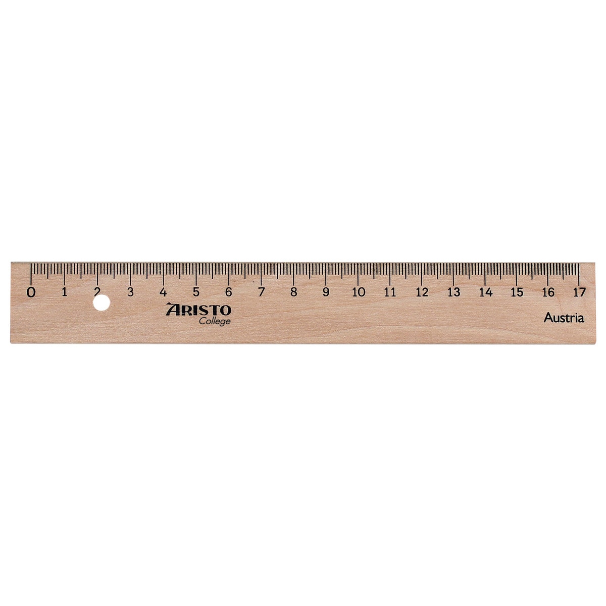 Régua de Madeira 17 cm College Aristo 1