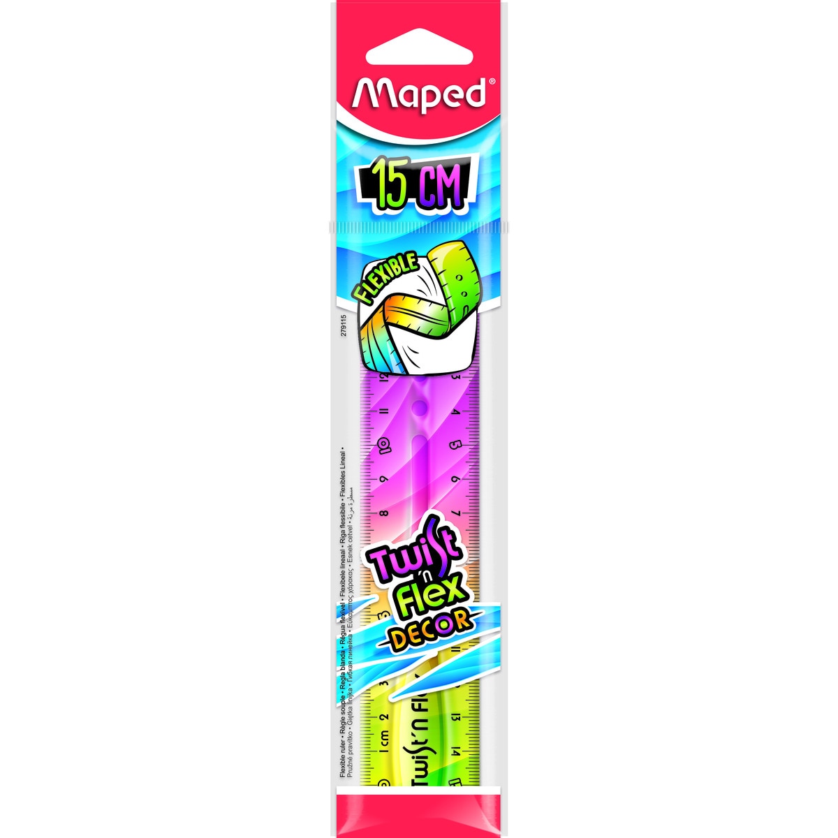 Imagem 0 de Régua Flexível Twistnflex 15 cm - Multicolor