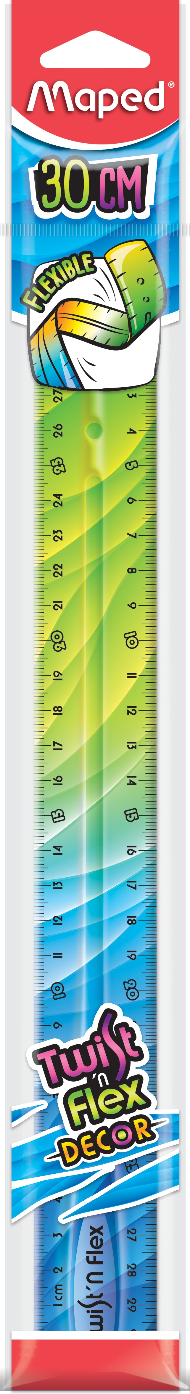 Imagem 0 de Régua Flexível Twistnflex 30 cm - Multicolor