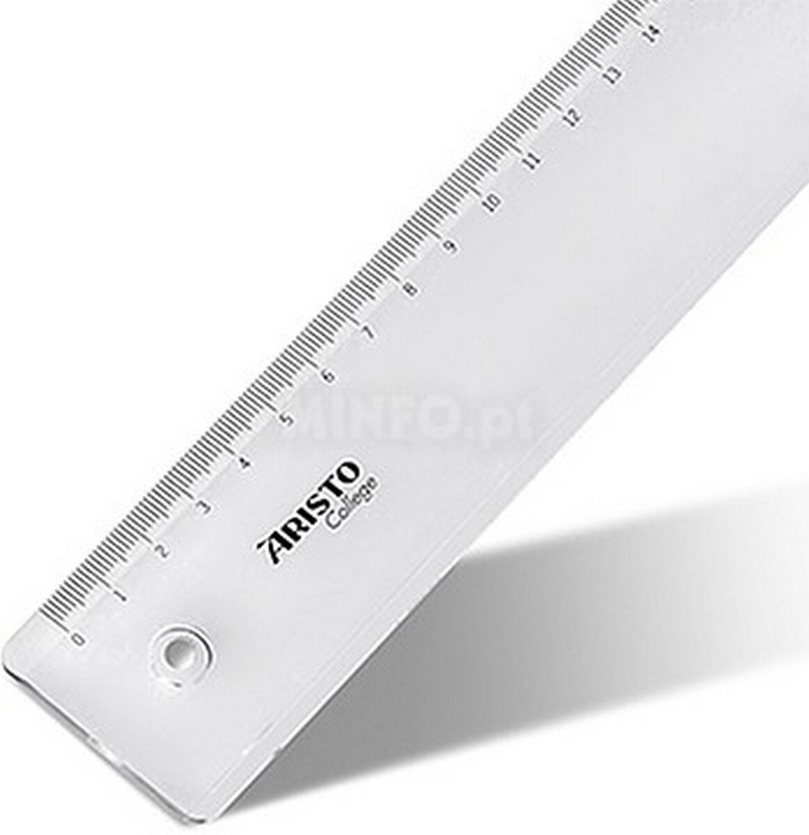 Régua Plástico Cristal Aristo Geocollege AR23040 40cm 2