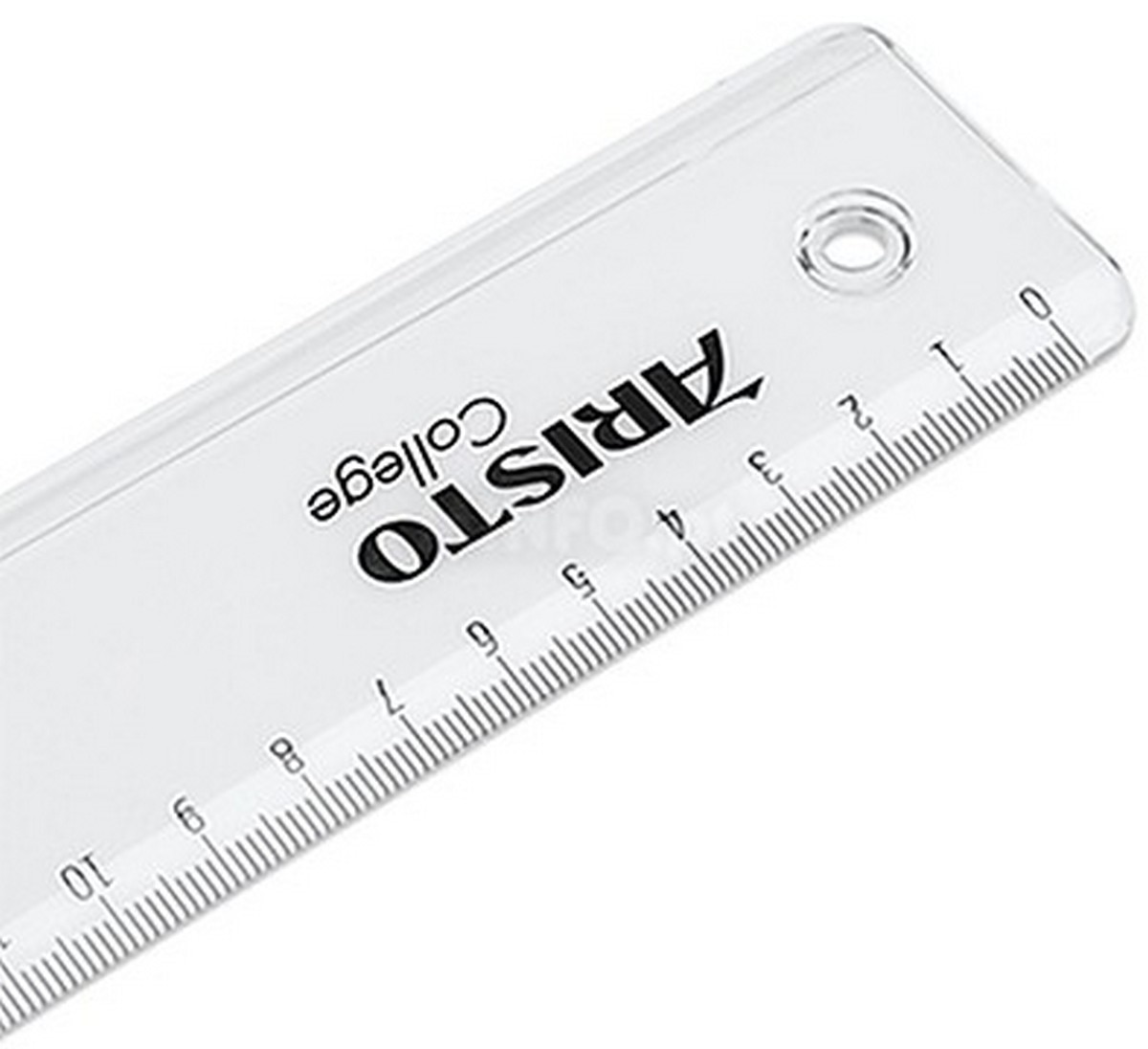 Régua Plástico Cristal Aristo Geocollege AR23050 50cm 2