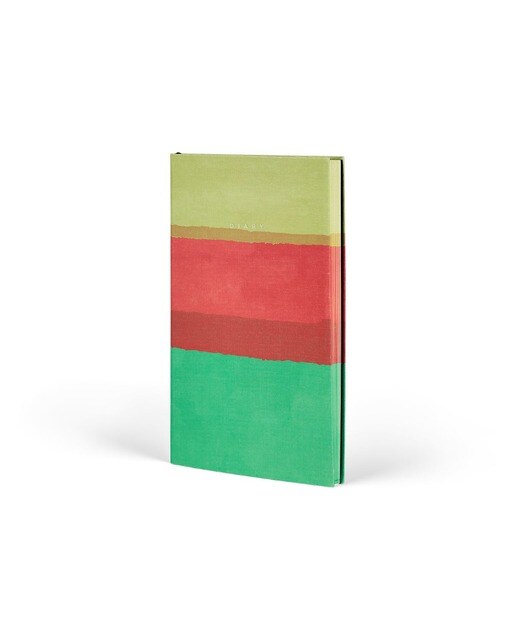 Imagem 0 de Agenda diário da semana e nota Midstripes Apricot - 2025
