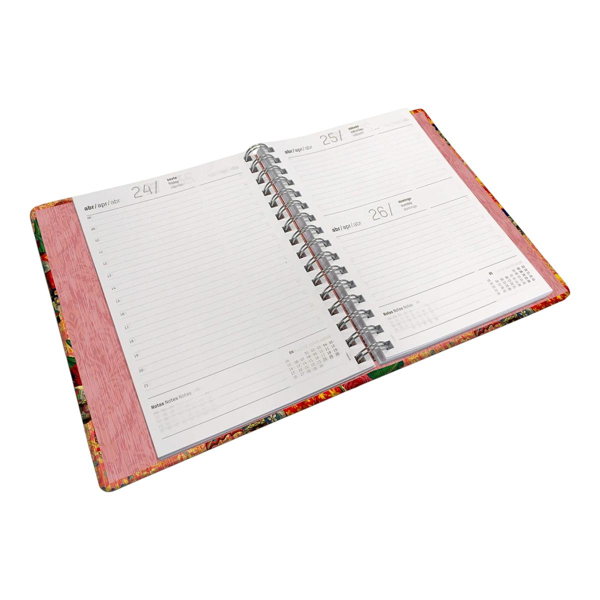 Agenda Secret Capa Dura Espiral Interno 1DIA 147X210 INDY 2